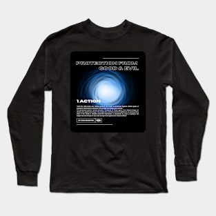 Protection from Evil and Good Dnd 5e Spells Tarot Card Dungeons and Dragons Gift Long Sleeve T-Shirt